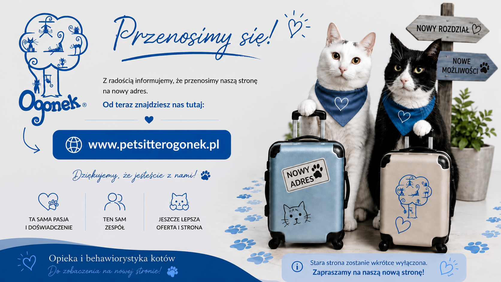 Przenosimy się